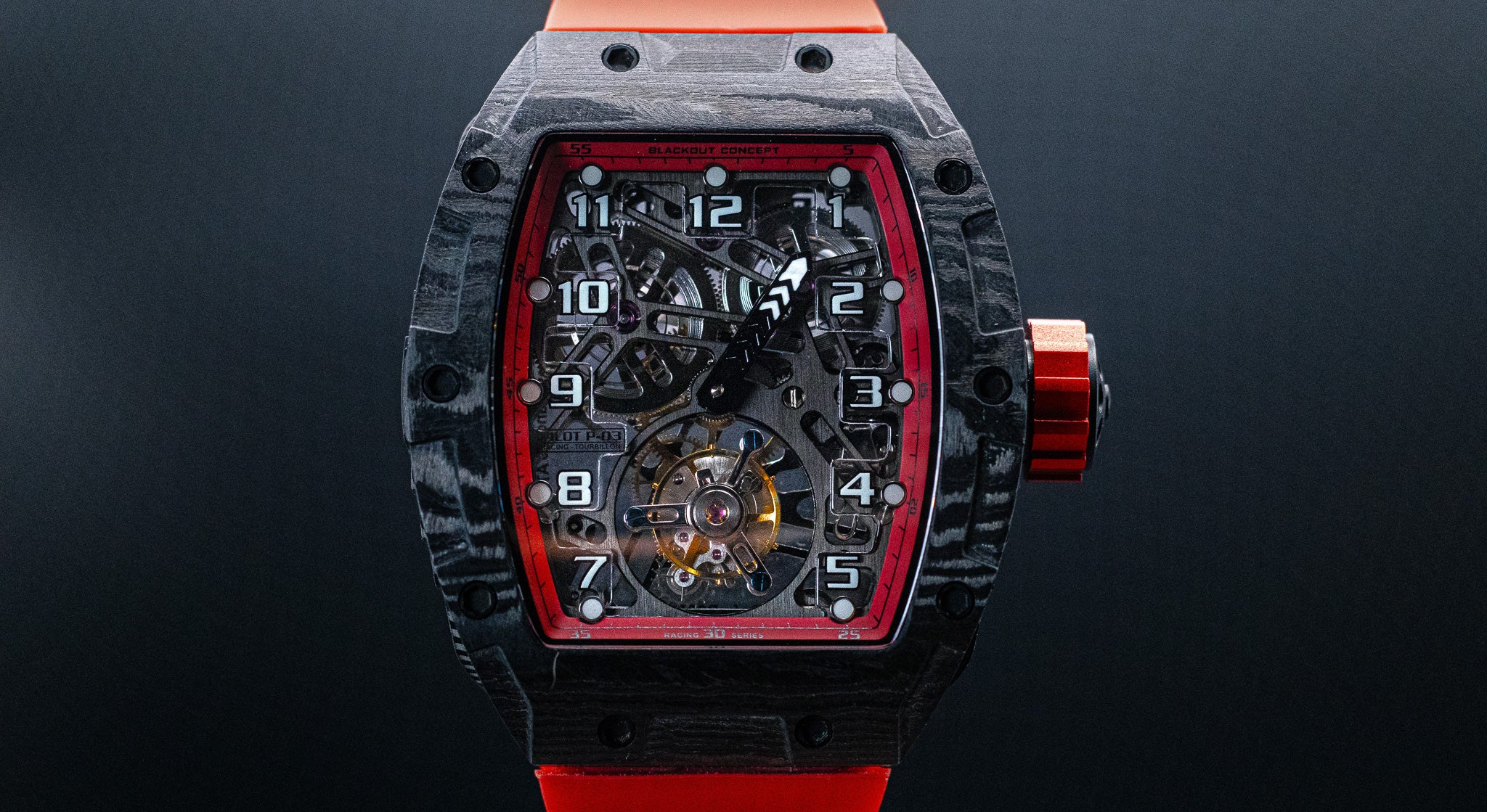 Reloj P03 Tourbillon Red