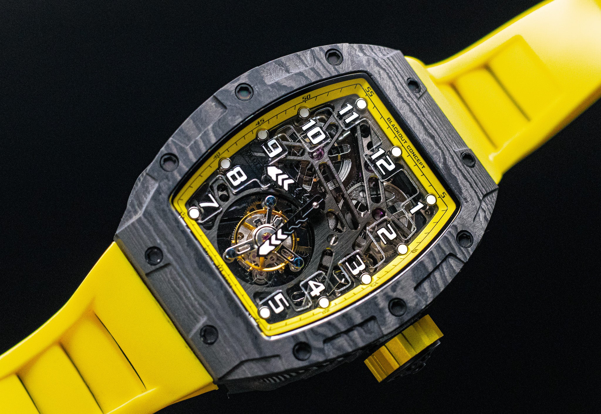 Reloj P03 Tourbillon Yellow
